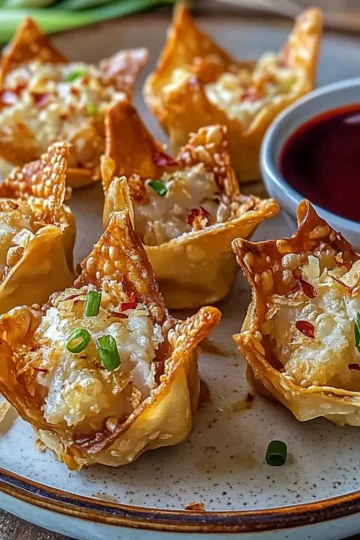 Crispy Crab Rangoon Bombs