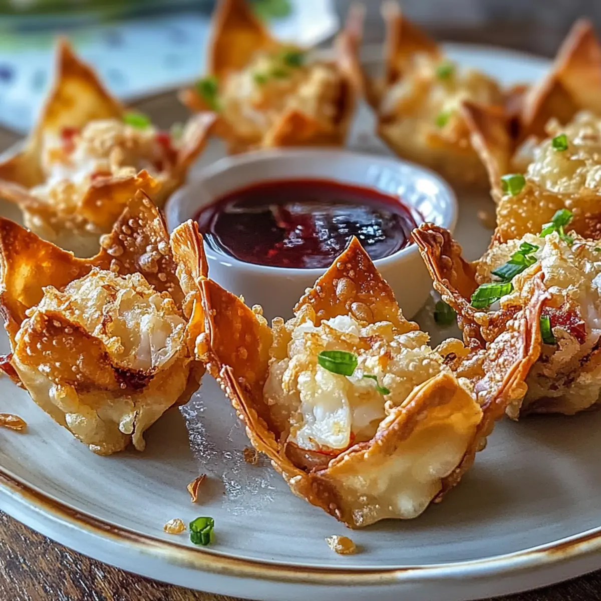 Crispy Crab Rangoon Bombs