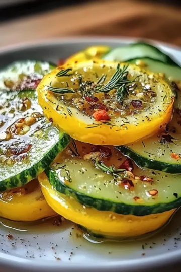 Crispy Cucumber Snack with Tangy Lemon Drizzle