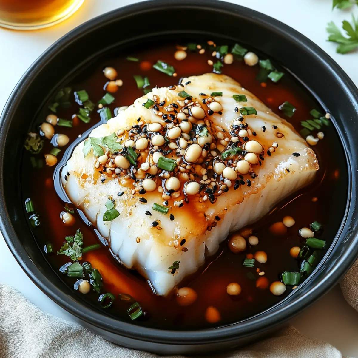 Ginger Soy-Glazed Cod