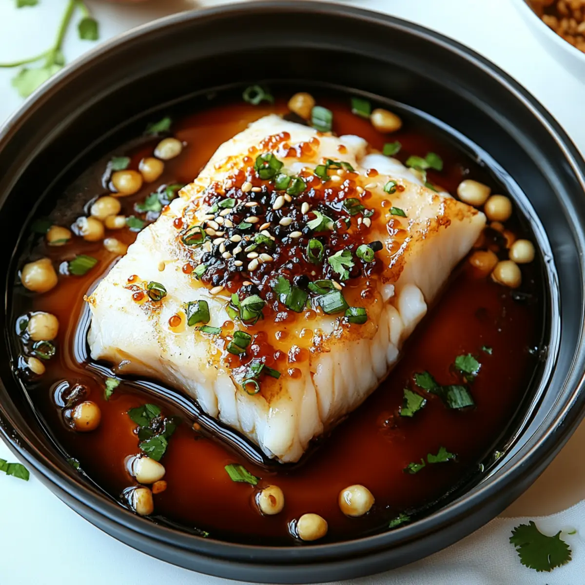 Ginger Soy-Glazed Cod