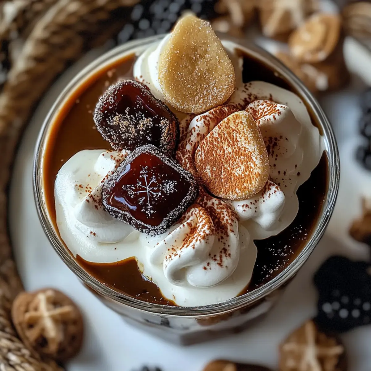 Gingerbread White Russian Holiday Cocktail