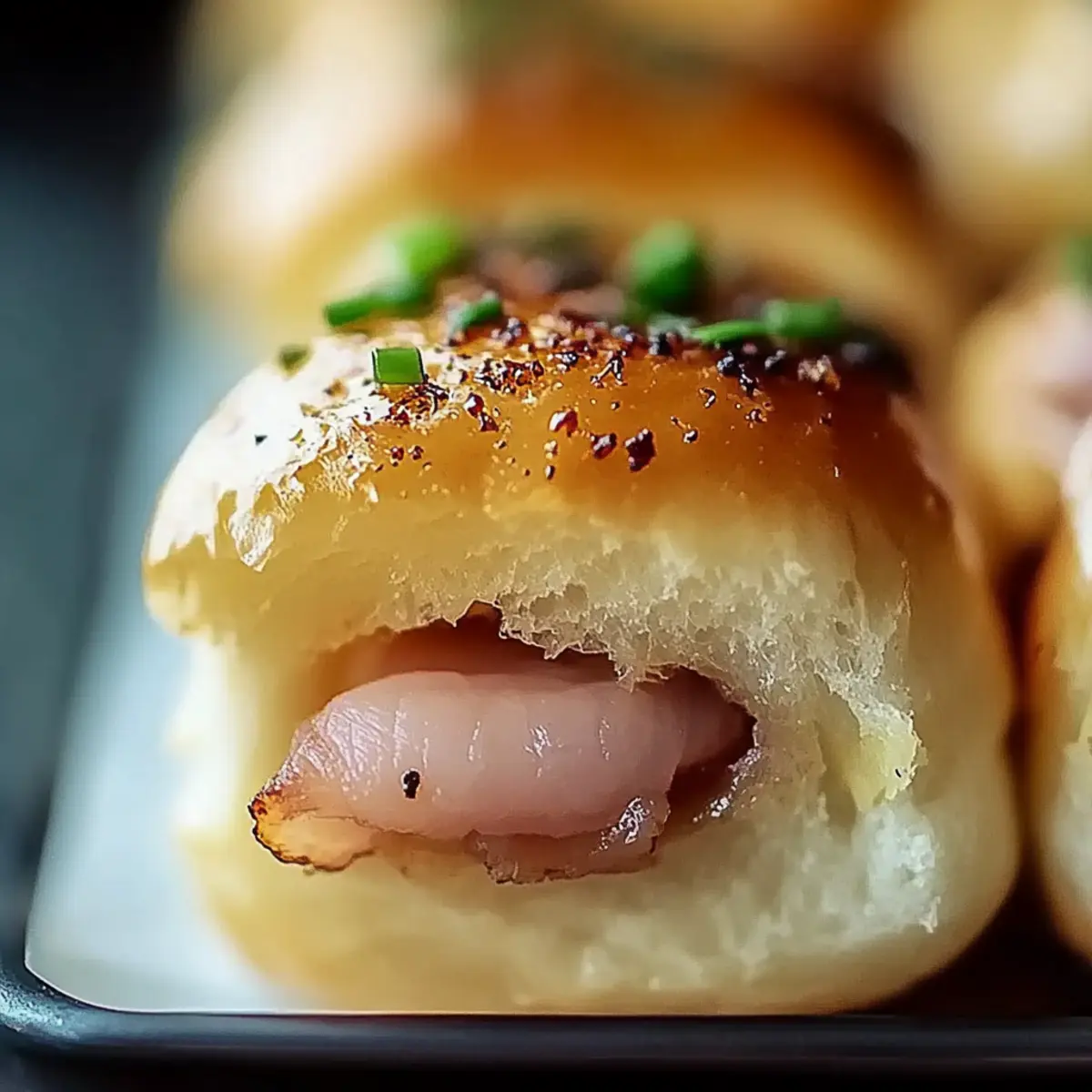 Ham and Cheese Hawaiian Roll Sliders