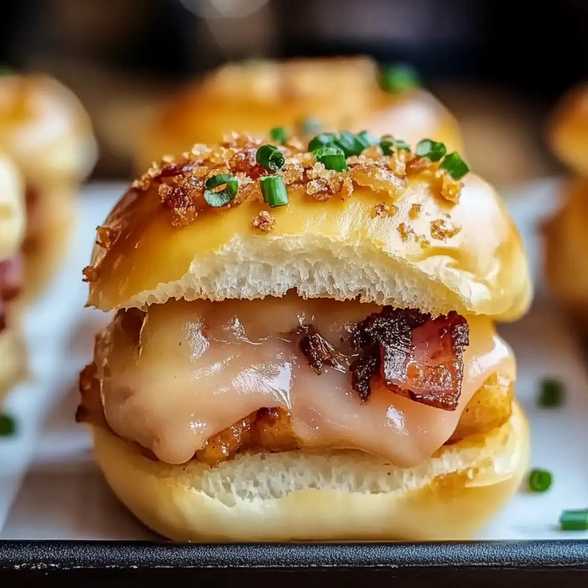 Ham and Cheese Hawaiian Roll Sliders