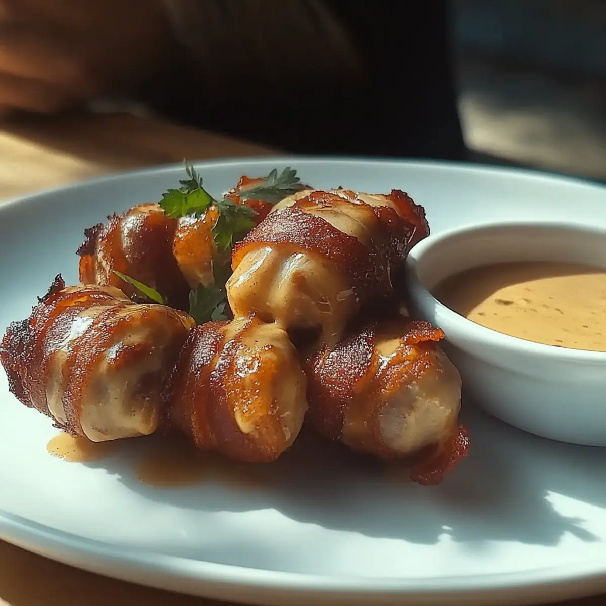 Honey Bacon Chicken Bites