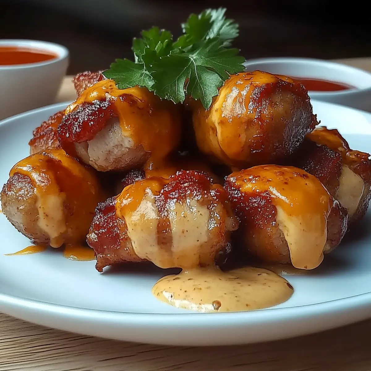 Honey Bacon Chicken Bites