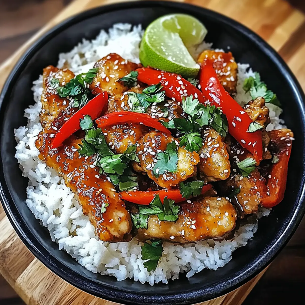 Hot Honey Chicken Bowl