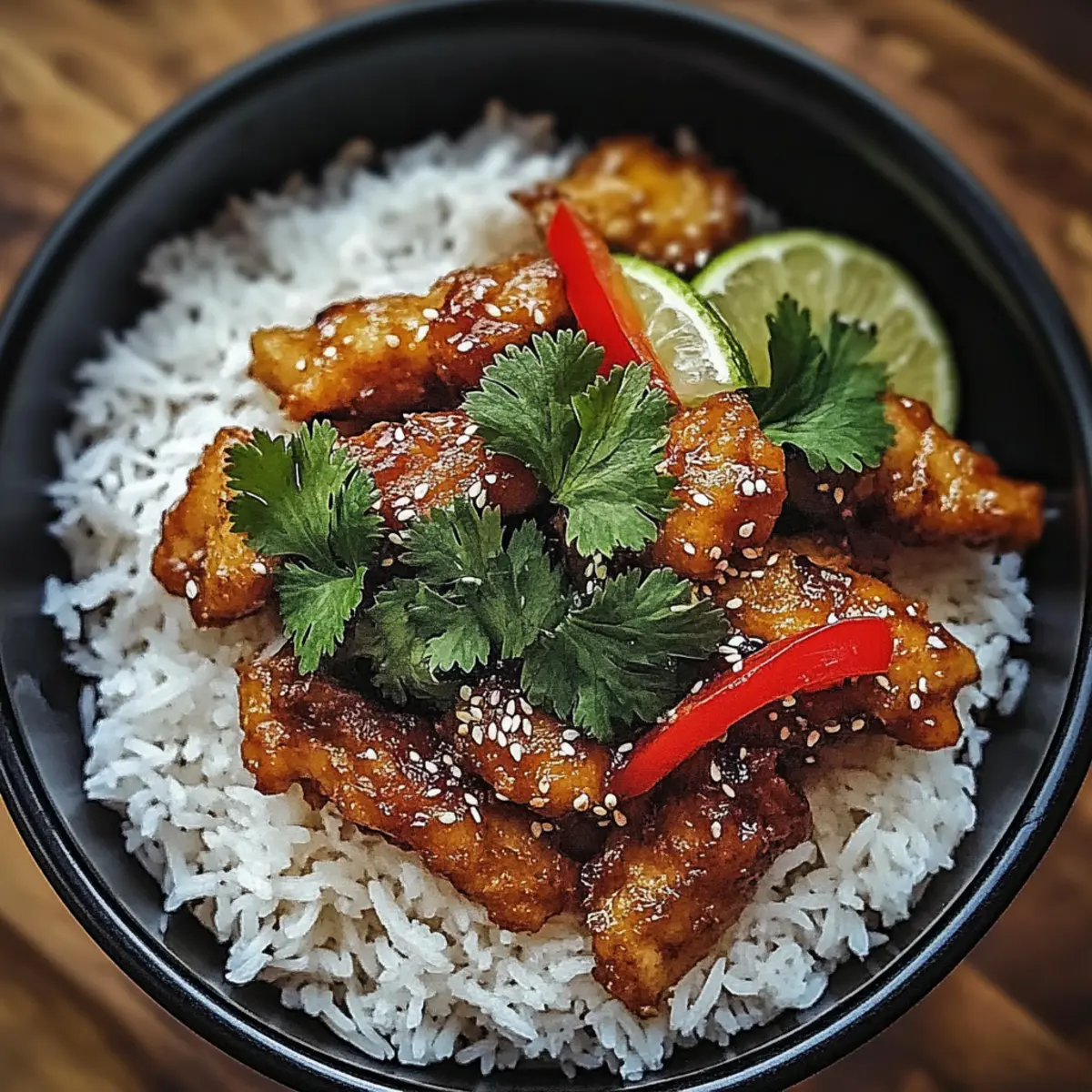 Hot Honey Chicken Bowl