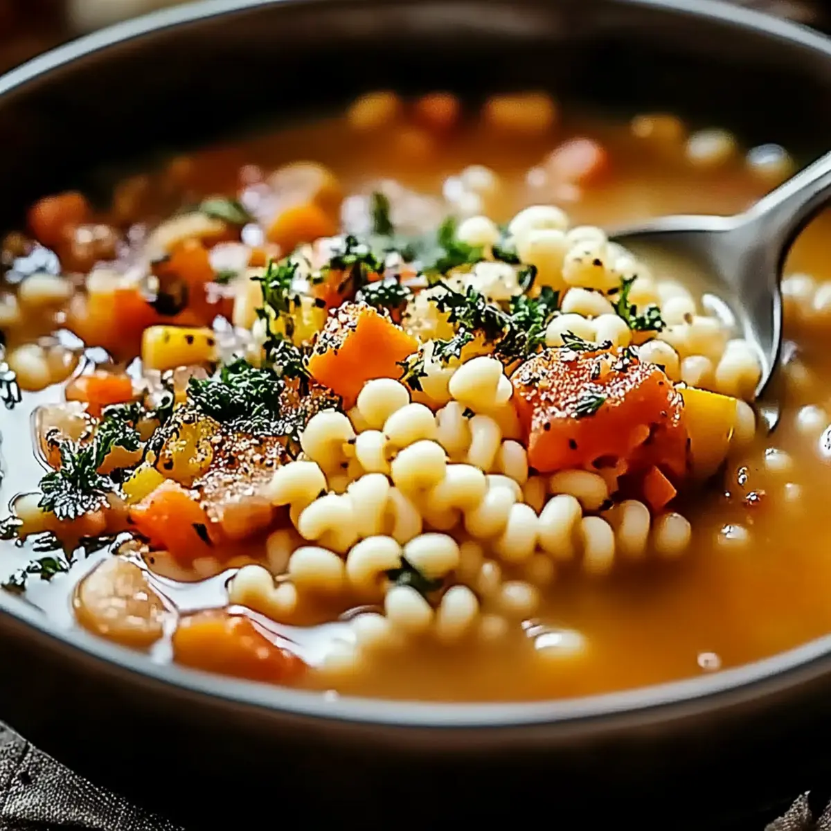 Italian Pastina Soup