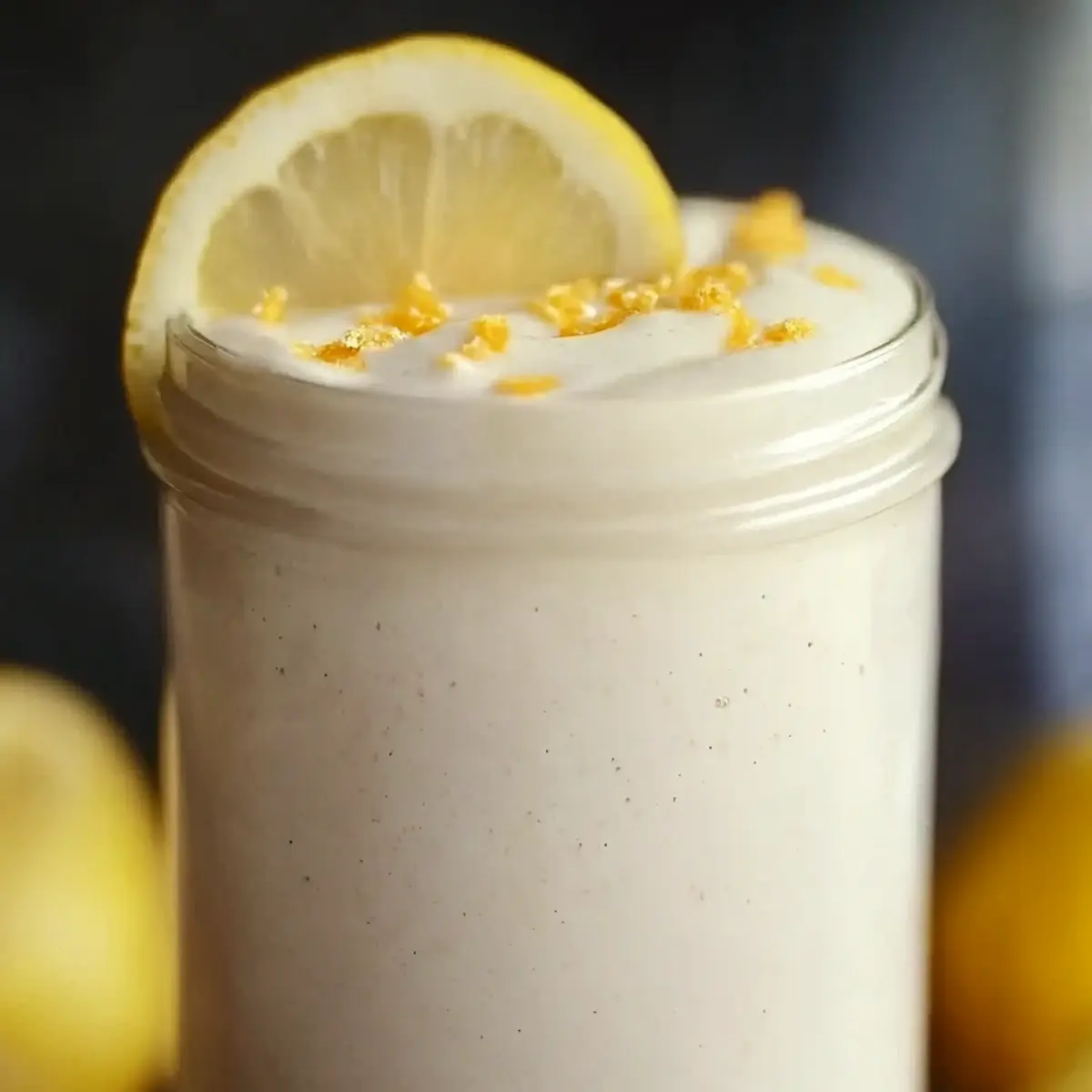Lemon Cream Pie Vegan Protein Shake