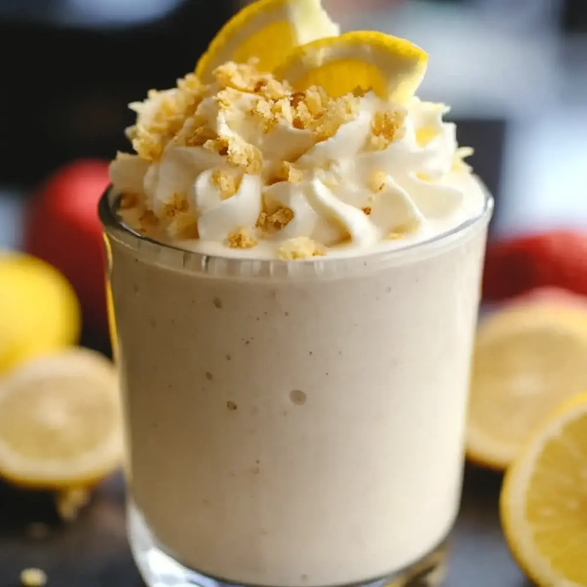 Lemon Cream Pie Vegan Protein Shake