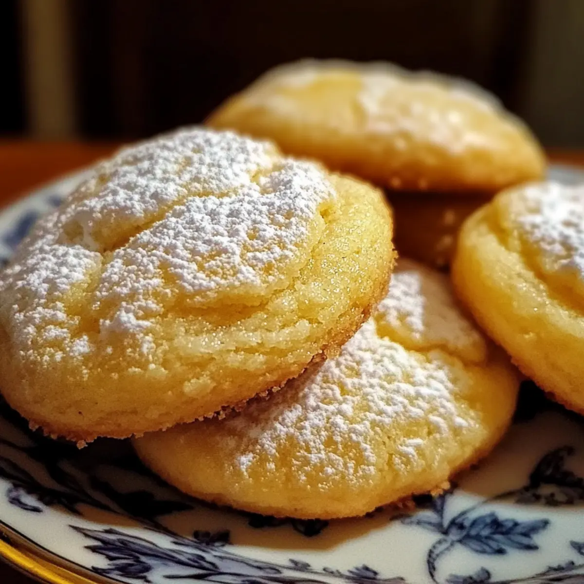 Lemon Sugar Cookies