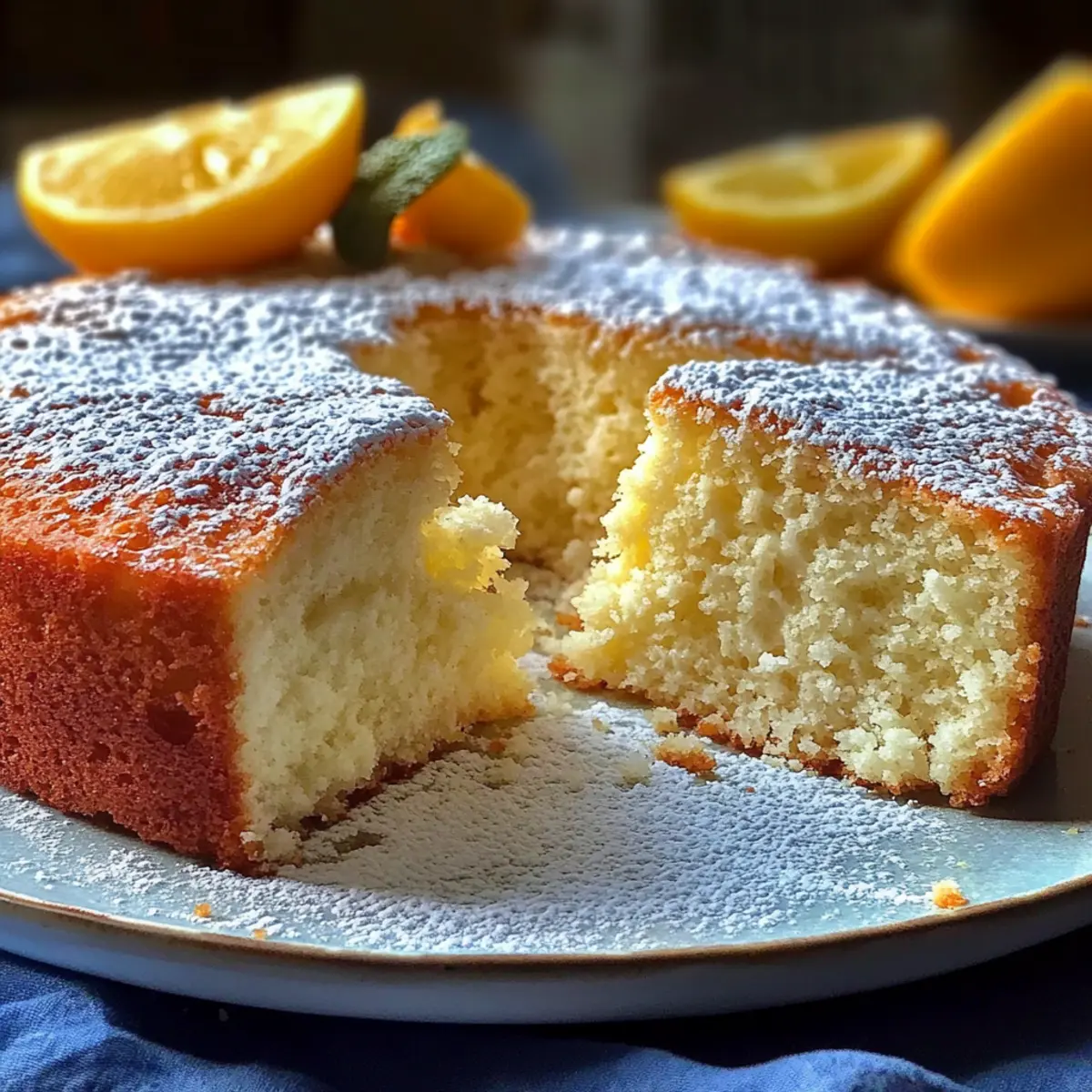 Light & Fluffy Yogurt Cloud Cake