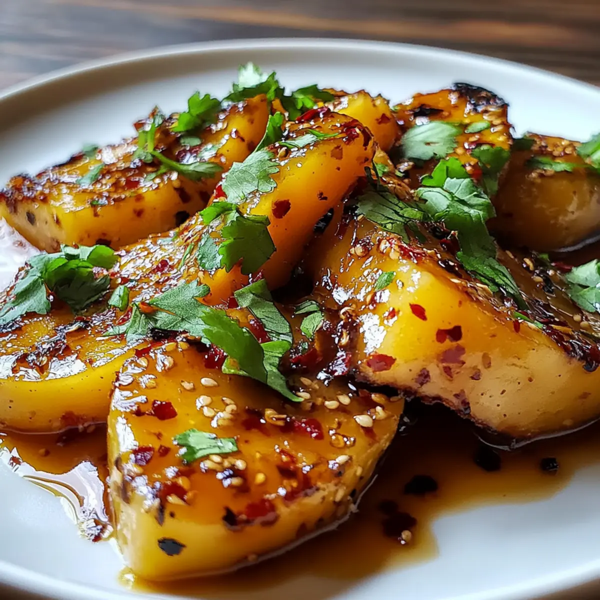Mango Habanero Honey Garlic Sauce for Grilling