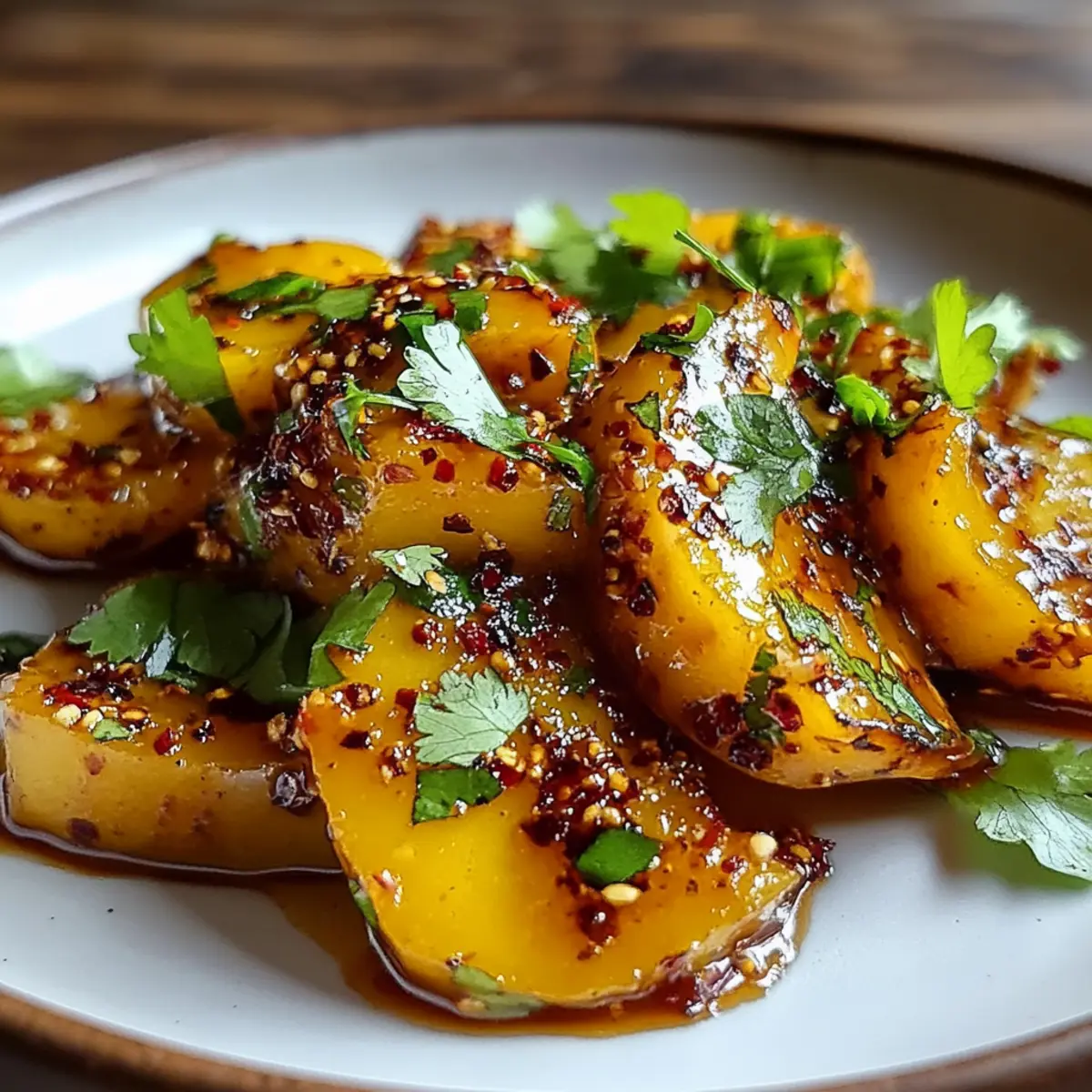 Mango Habanero Honey Garlic Sauce for Grilling