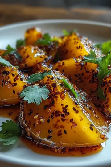 Mango Habanero Honey Garlic Sauce for Grilling