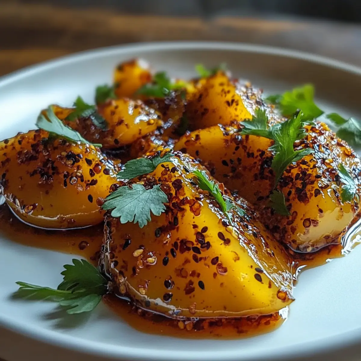 Mango Habanero Honey Garlic Sauce for Grilling