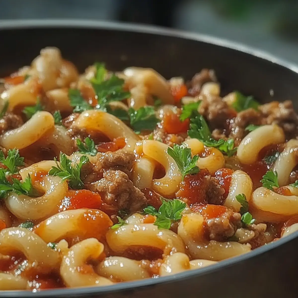 Minced Beef Trottole Pasta