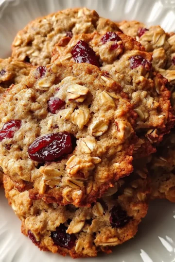 Oatmeal Cranberry Pecan Cookies
