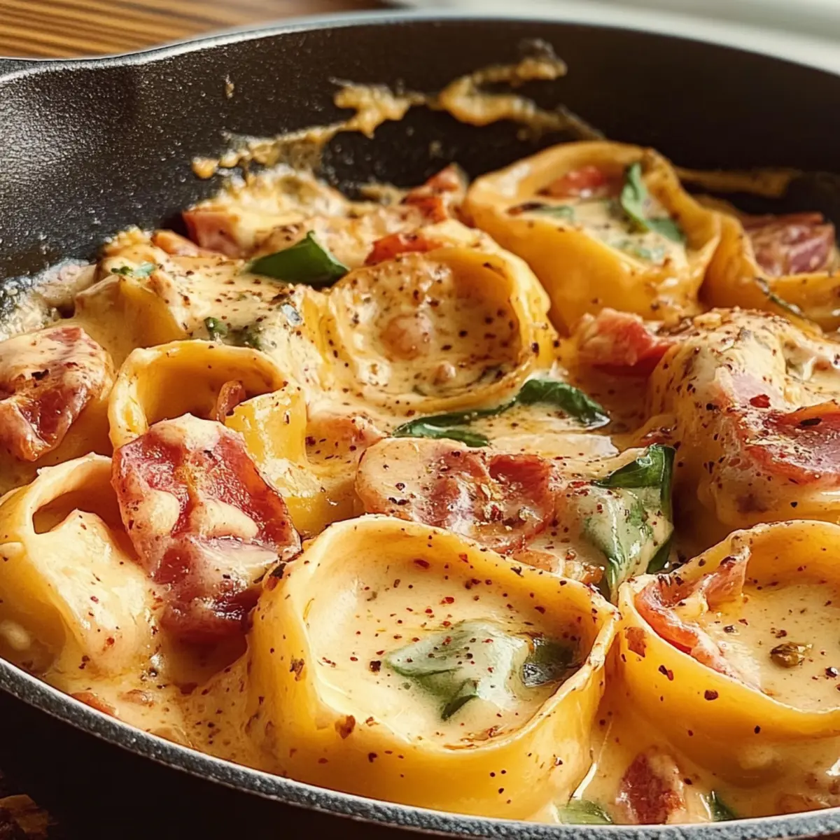 One Pan Tucsan Tortellini
