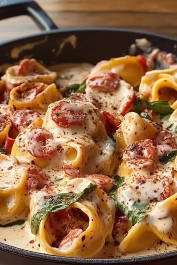 One Pan Tucsan Tortellini
