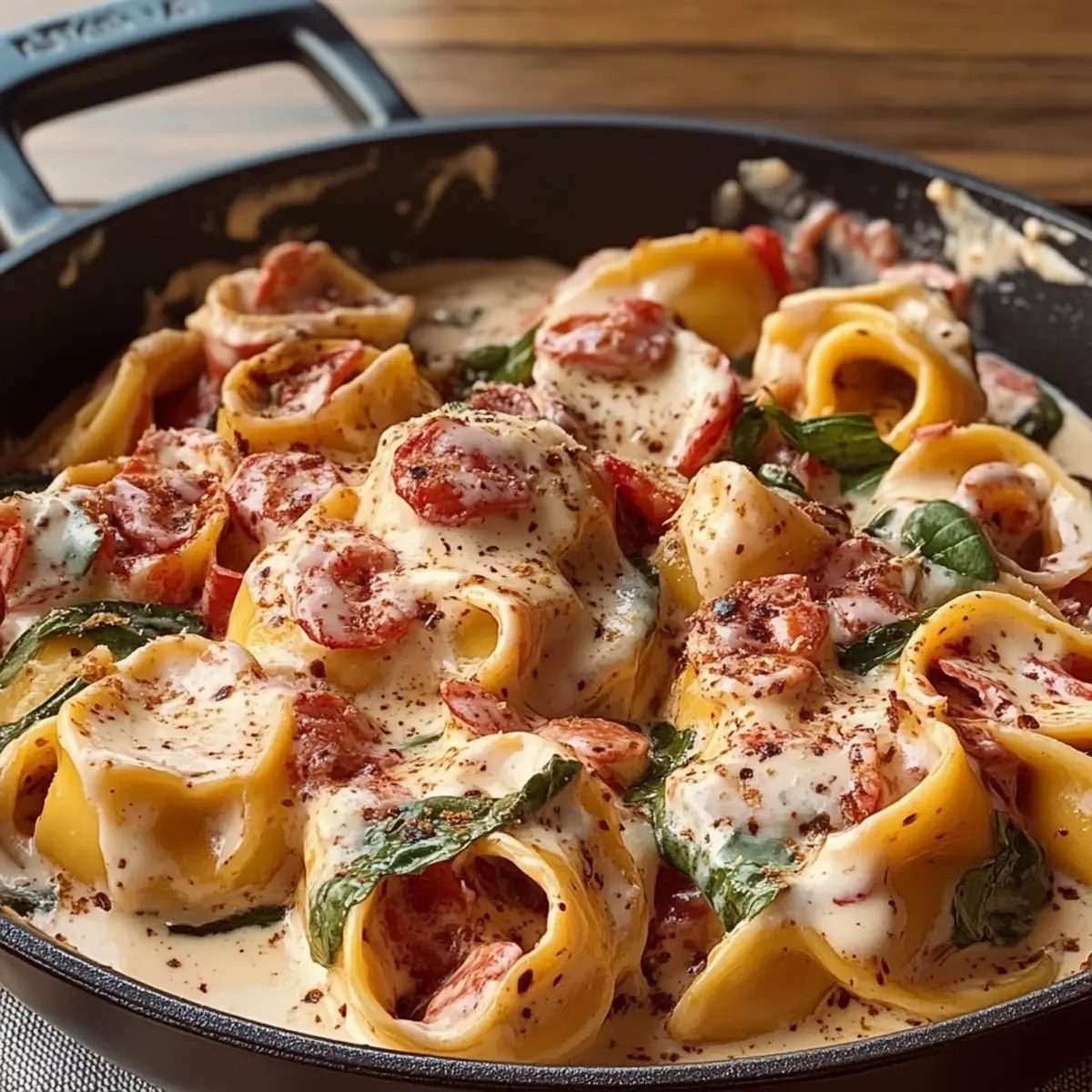 One Pan Tucsan Tortellini