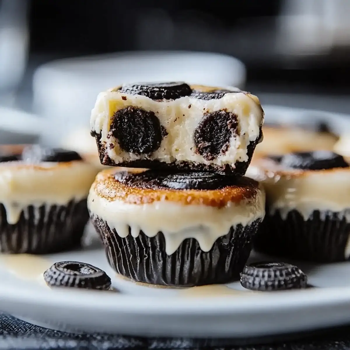 Oreo Cheesecake Bites