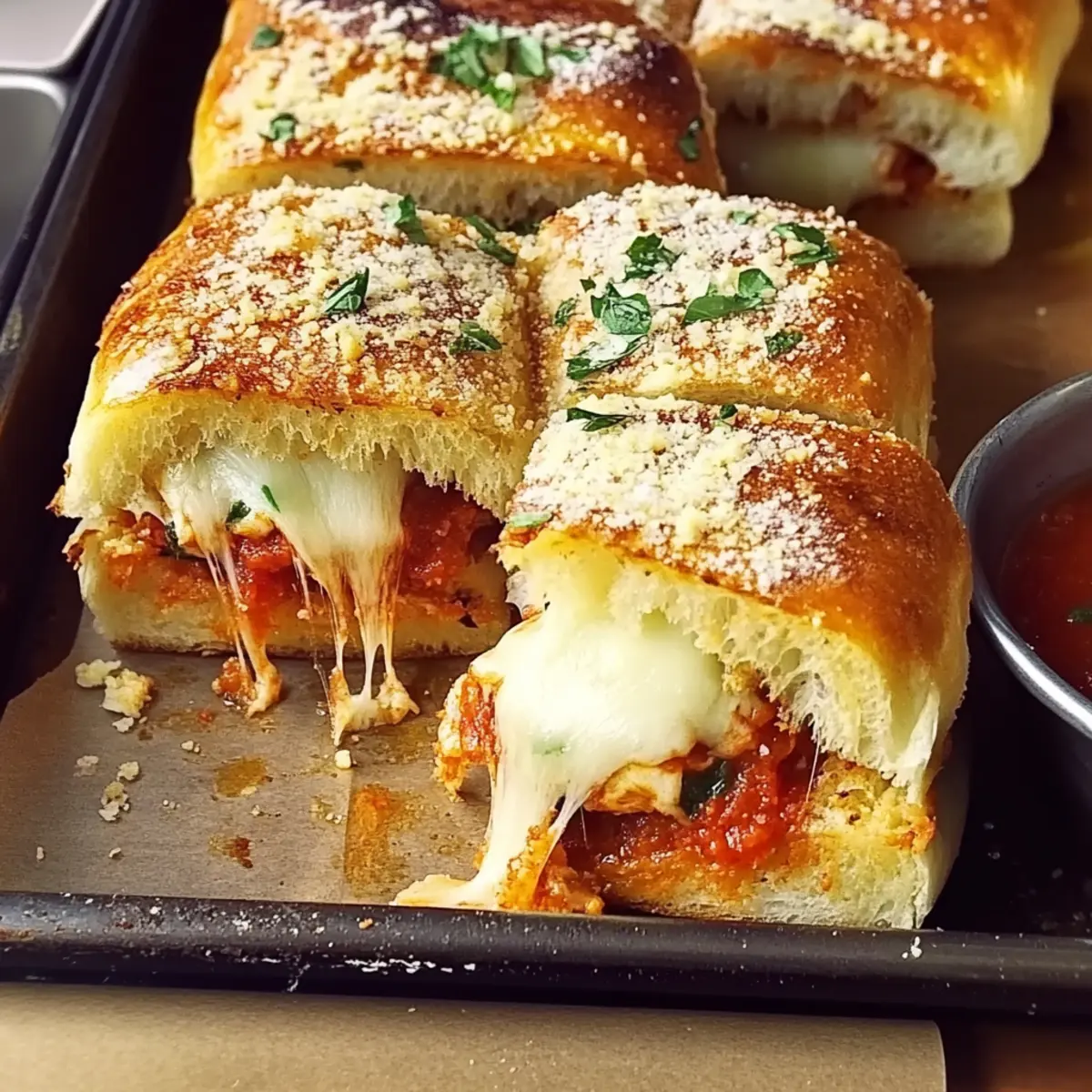 Pull-Apart Meatball Sliders