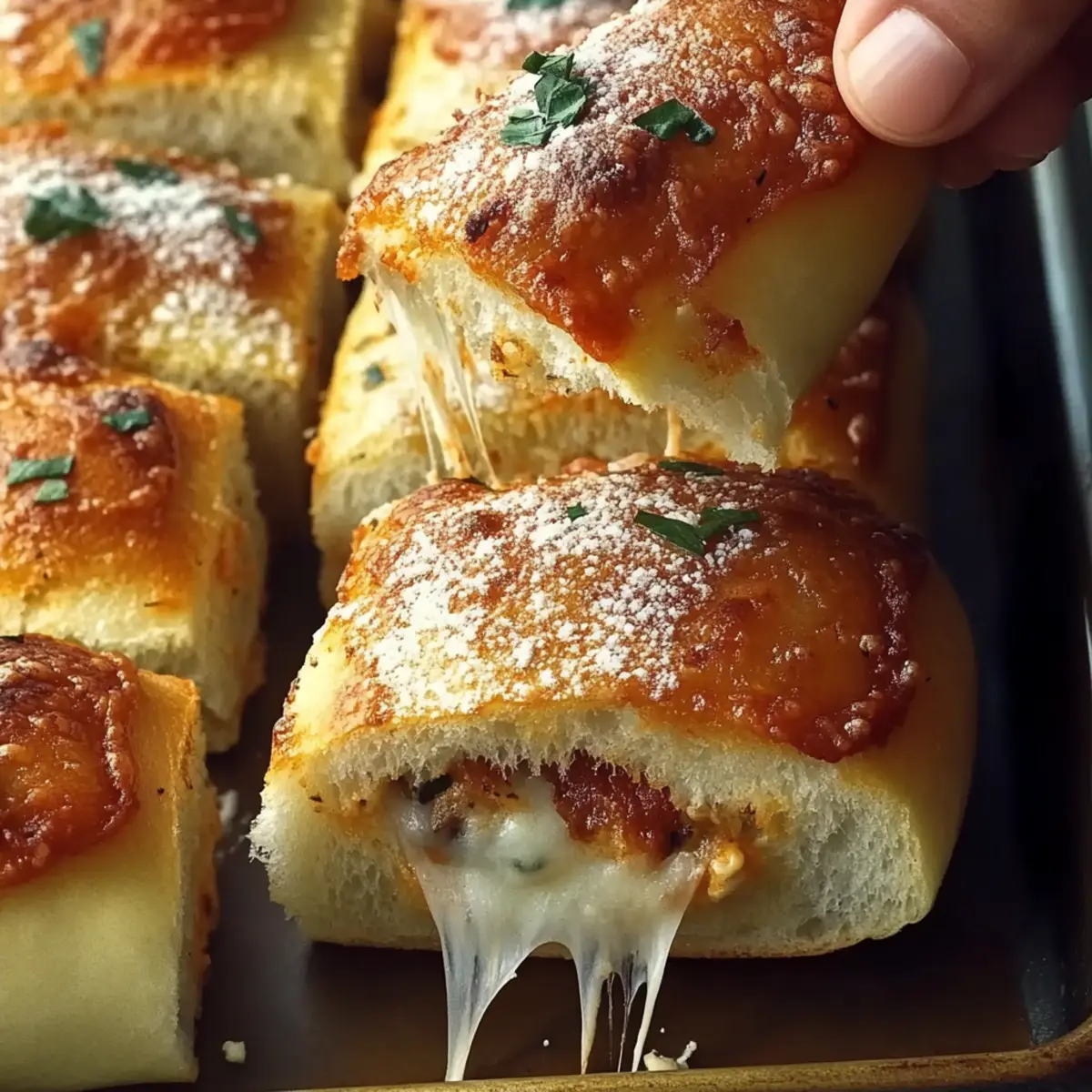 Pull-Apart Meatball Sliders