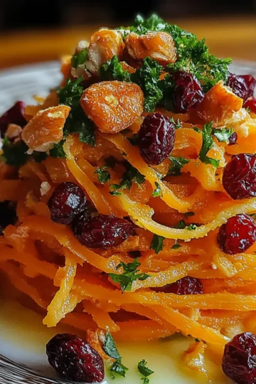 Raw Carrot Salad