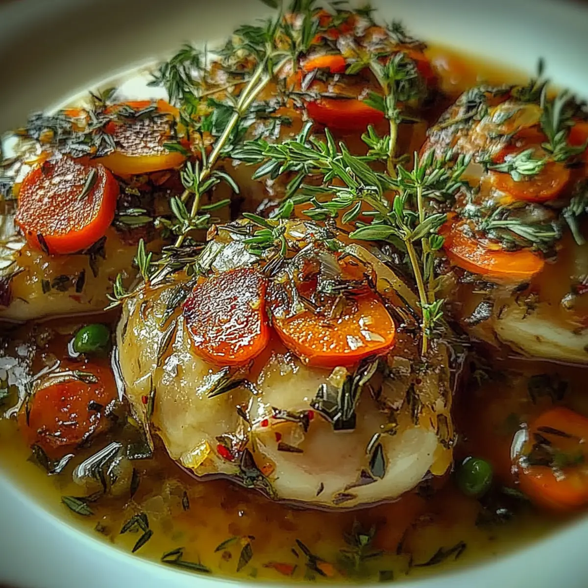 Savory Slow-Cooked Herb-Infused Crockpot Chicken