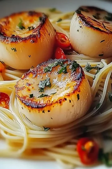 Sea Scallops Pasta