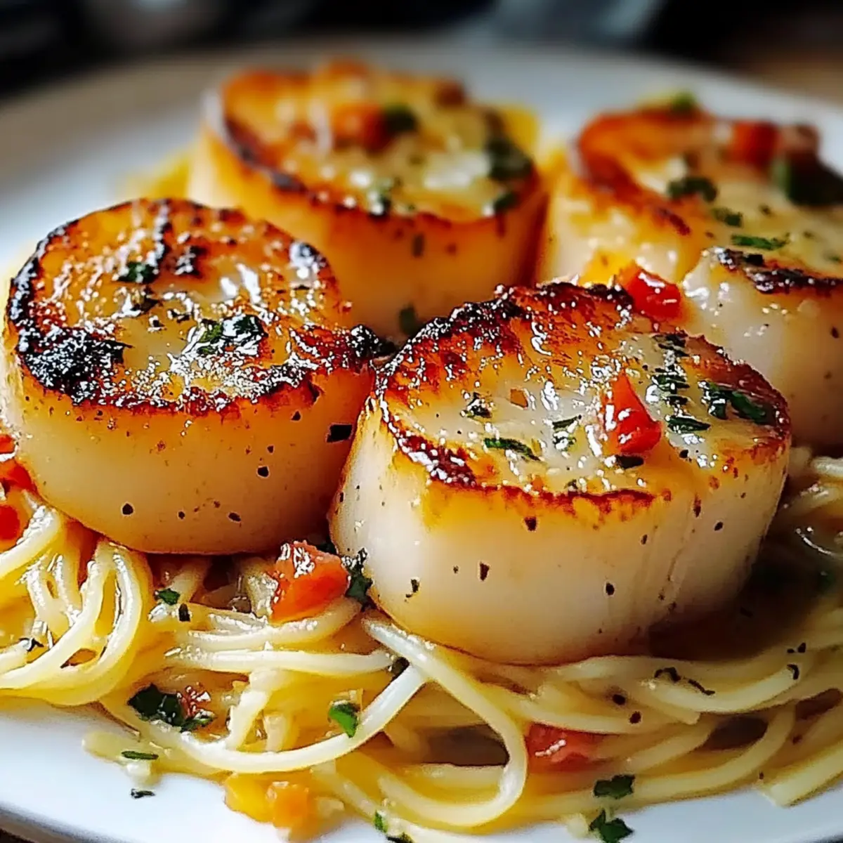 Sea Scallops Pasta