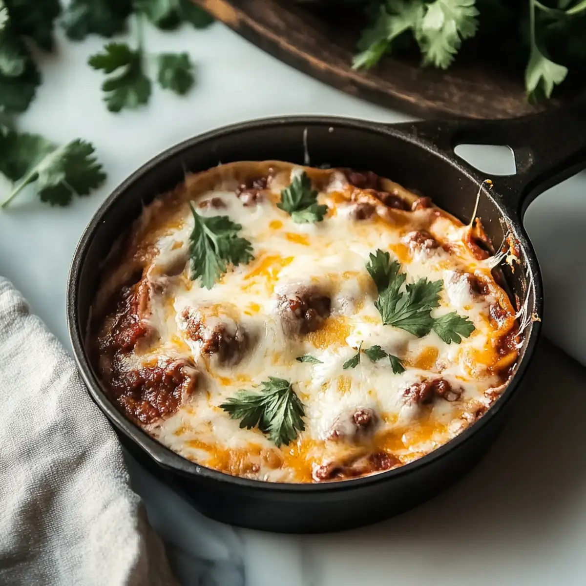 Southern Breakfast Enchiladas with Sausage Gravy