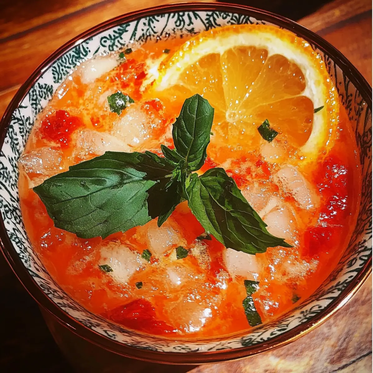 Sparkling Aperol Spritz Cocktail