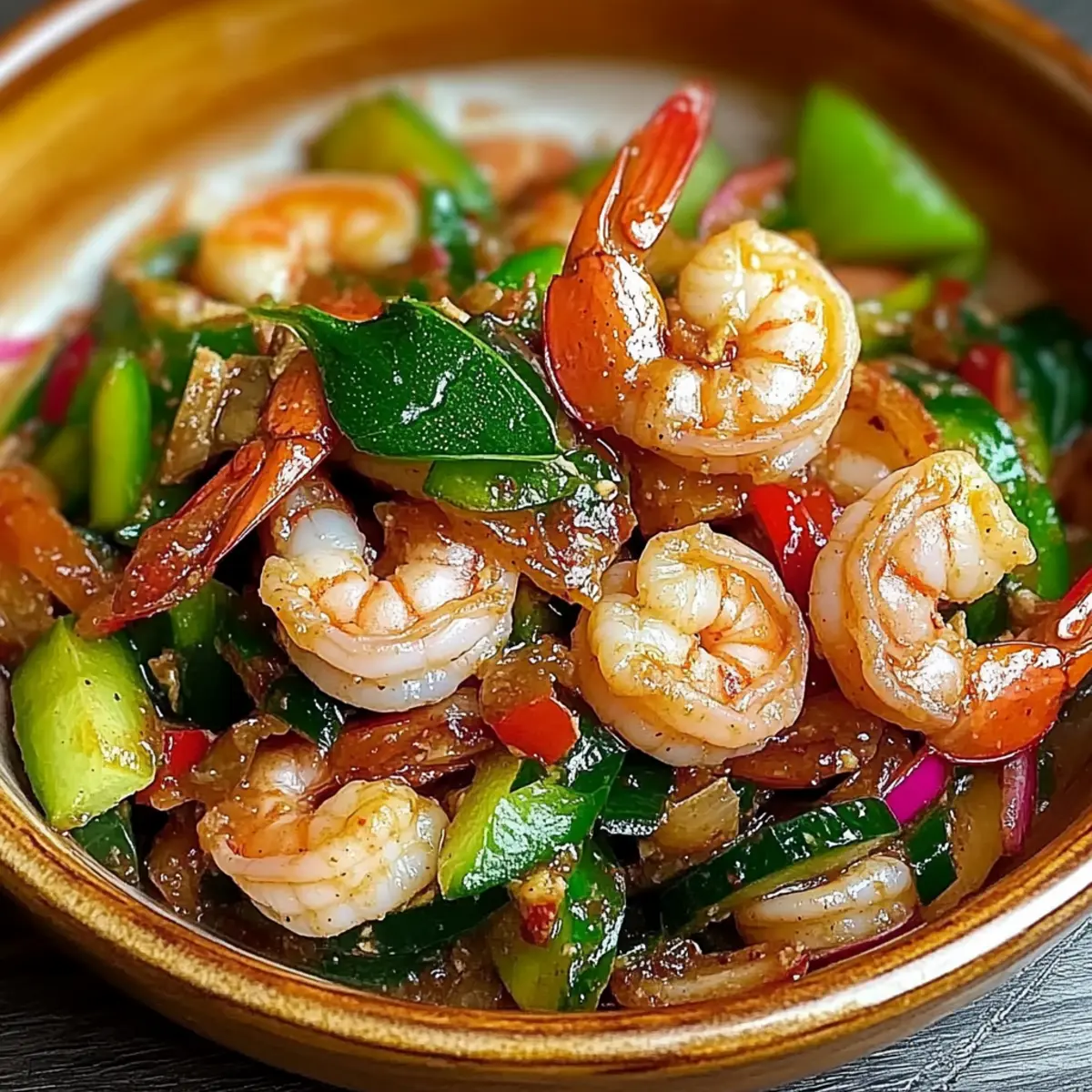 Spicy Thai Shrimp Salad