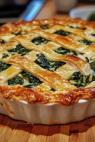 Spinach Stuffed Pie