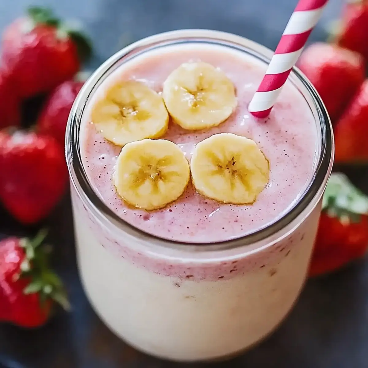 Strawberry Banana Smoothie