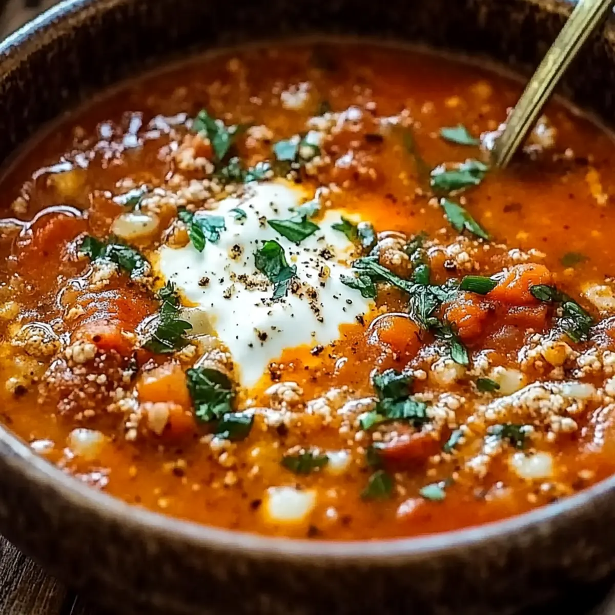 Stuffed Pepper Soup