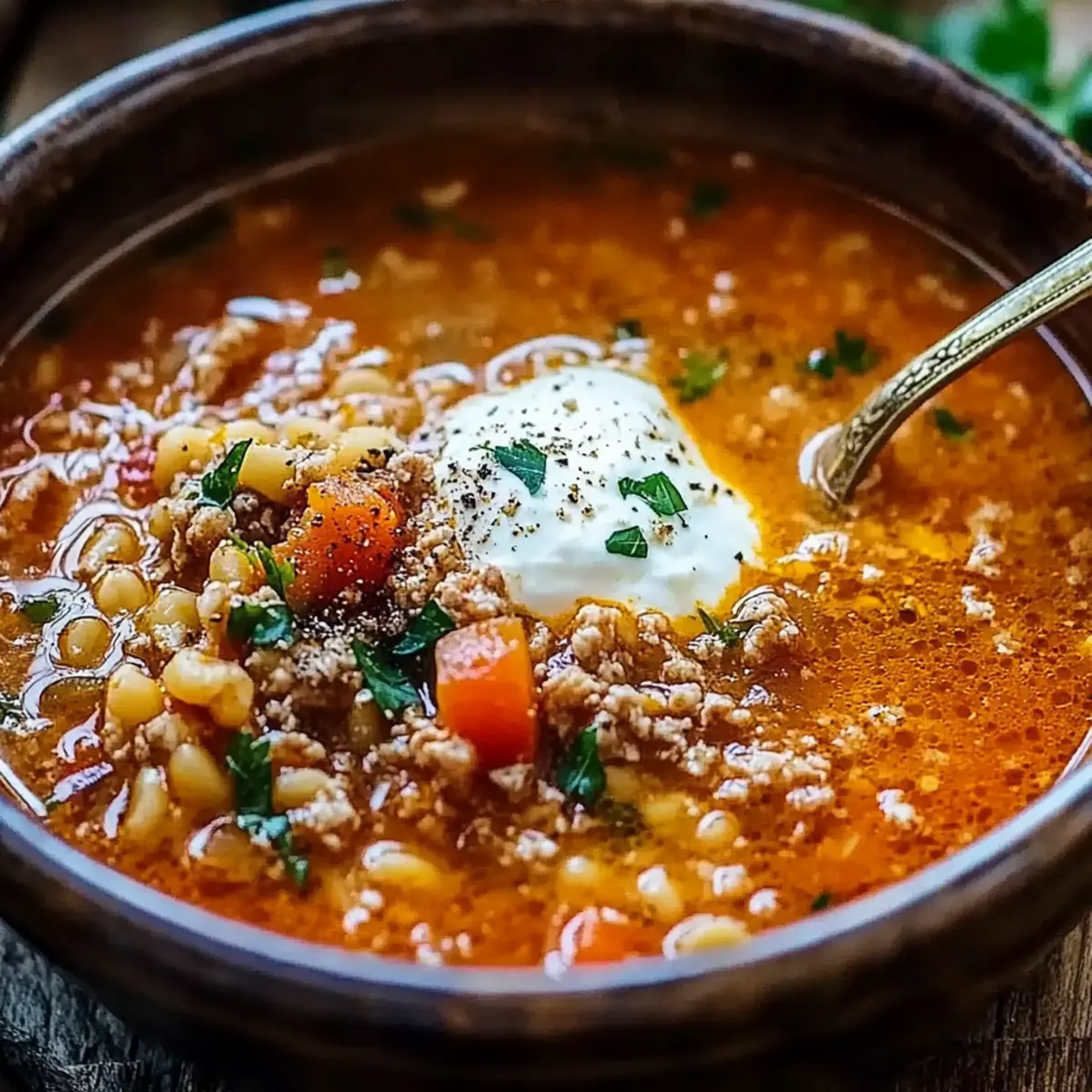 Stuffed Pepper Soup