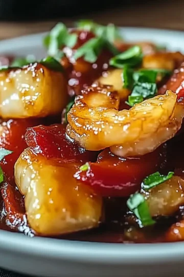 Sweet Chili Pineapple Shrimp
