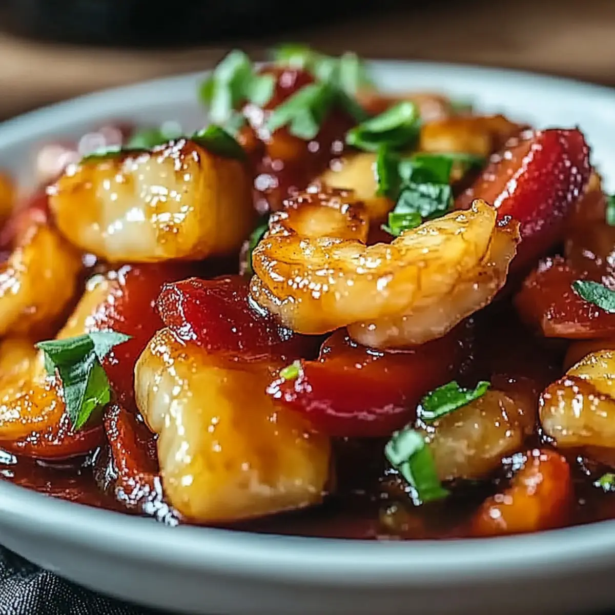 Sweet Chili Pineapple Shrimp