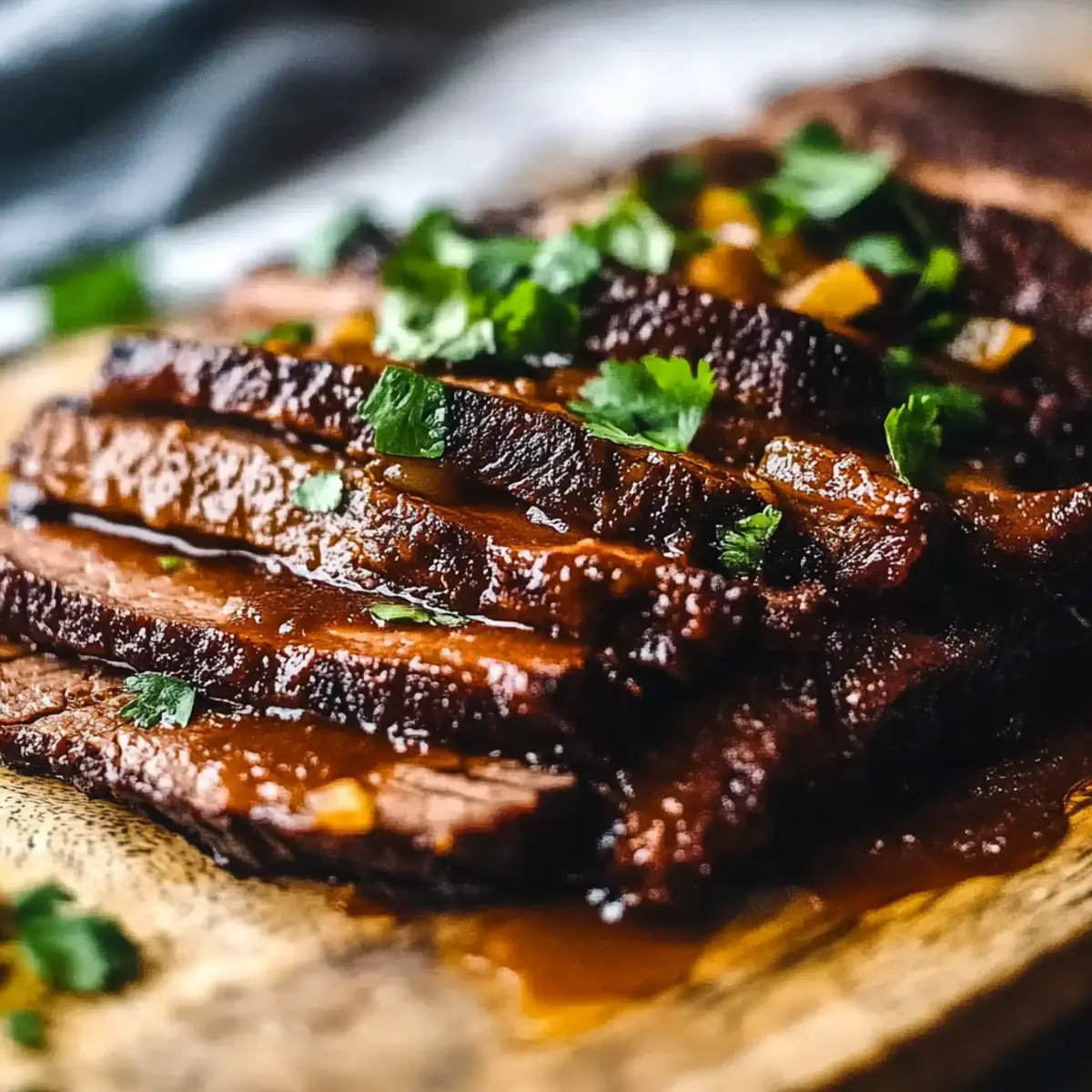 Tender Braised Beef Brisket