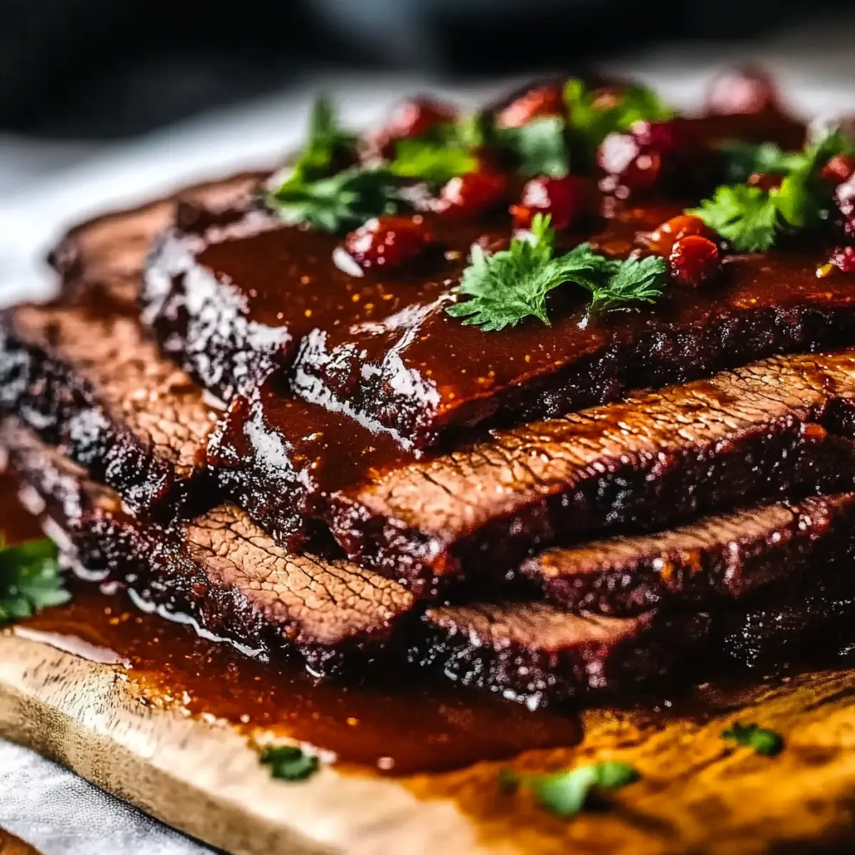 Tender Braised Beef Brisket