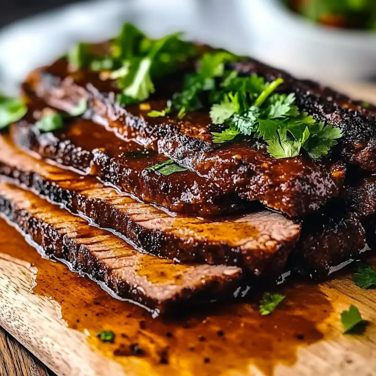 Tender Braised Beef Brisket