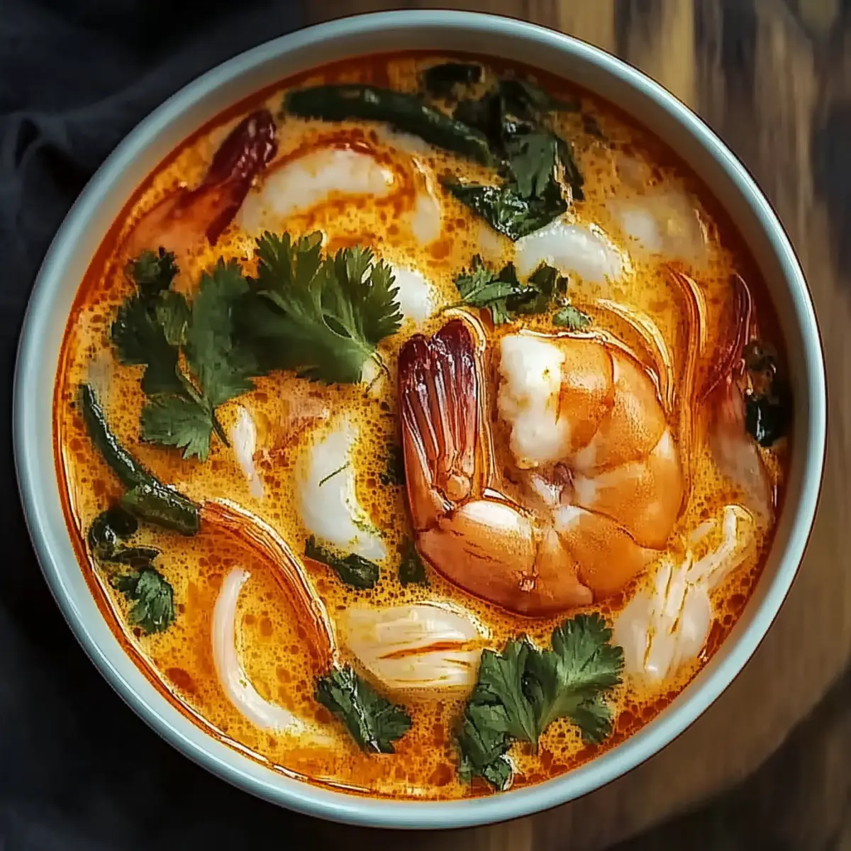 Thai Red Curry Soup