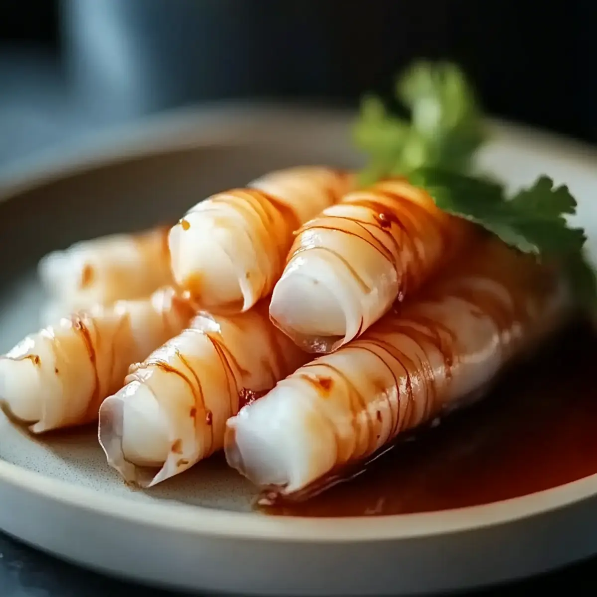 Thai Shrimp Wrapped