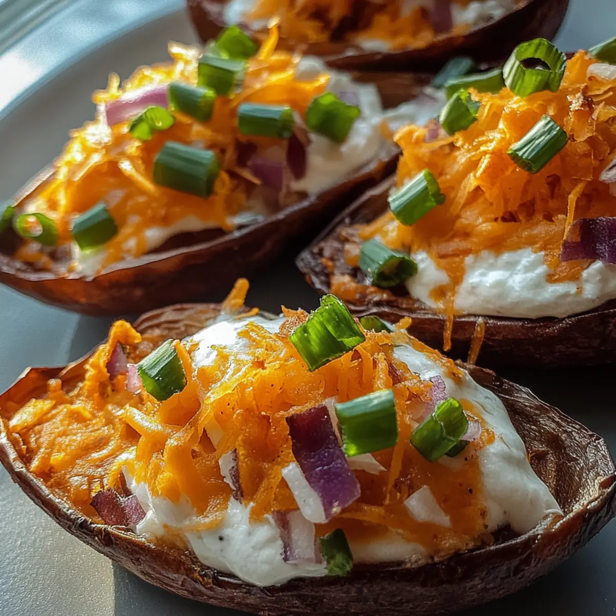 Twice Baked Sweet Potatoes