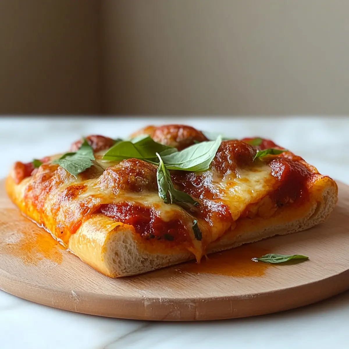 Upside Down Meatball Puff Pastry