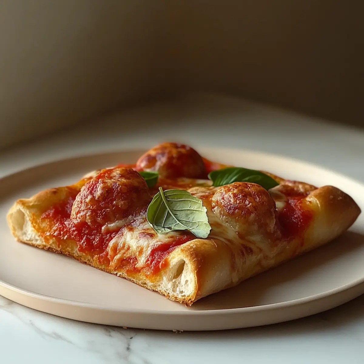 Upside Down Meatball Puff Pastry